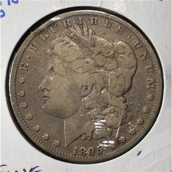 1895-O MORGAN DOLLAR FINE