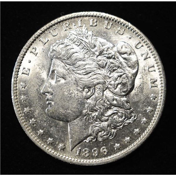 1896-O MORGAN DOLLAR AU/BU