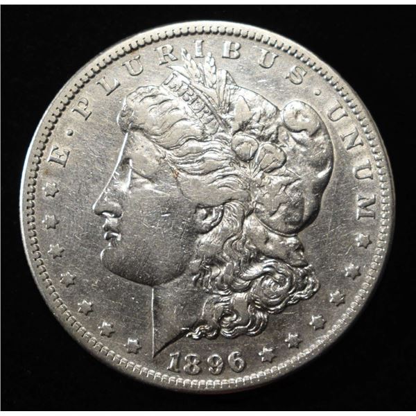1896-S MORGAN DOLLAR F/VF