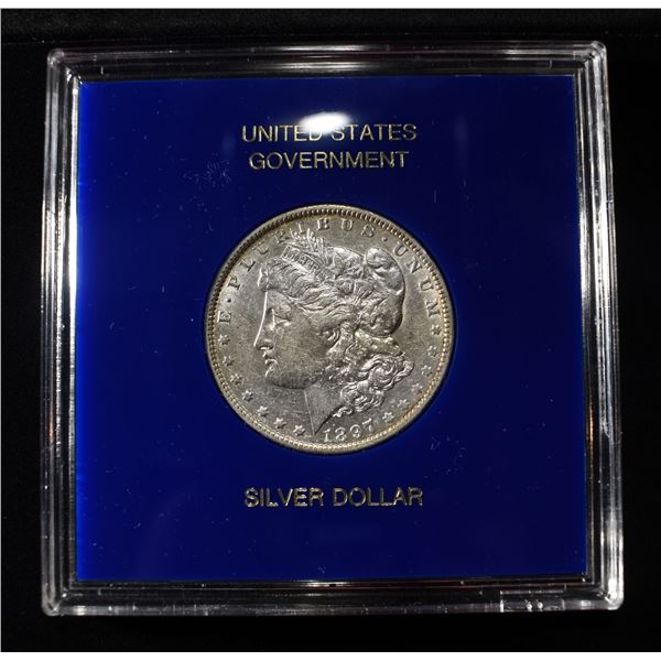 1897-O MORGAN DOLLAR VF