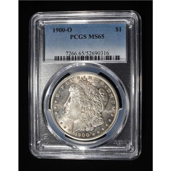 1900-O MORGAN DOLLAR PCGS MS65