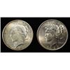 Image 1 : 1922-S ,1924 PEACE DOLLARS