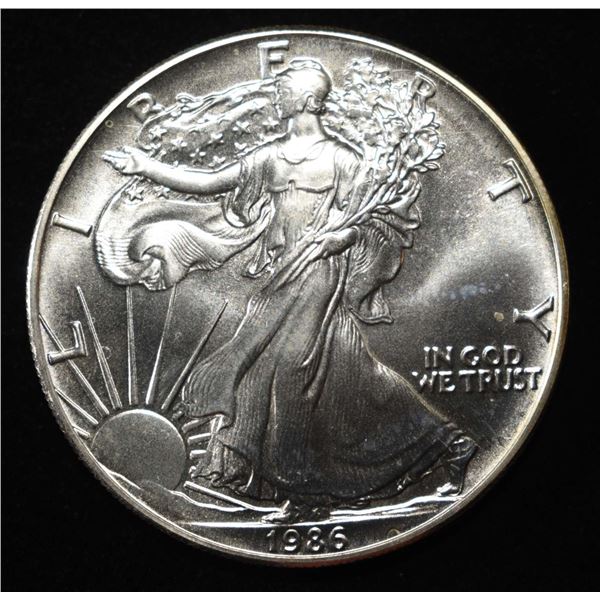 1986 AMERICAN SILVER EAGLE