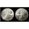 Image 1 : 2008,09 AMERICAN SILVER EAGLES