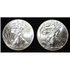 Image 1 : 2014,15 AMERICAN SILVER EAGLES