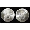 Image 2 : 2014,15 AMERICAN SILVER EAGLES