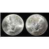 Image 2 : 2016,18 AMERICAN SILVER EAGLES