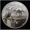 Image 1 : 2 OZ .9999 SILVER $2 AUSTRALIAN WILDLIFE ROUND