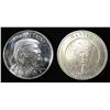 Image 1 : (2) 1 OZ .999 SILVER TRUMP ROUNDS