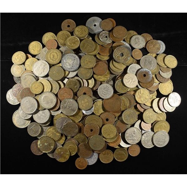 5 LBS MIXED FOREIGN COINS