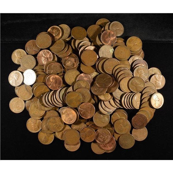 (200) "S" MINT WHEAT CENTS