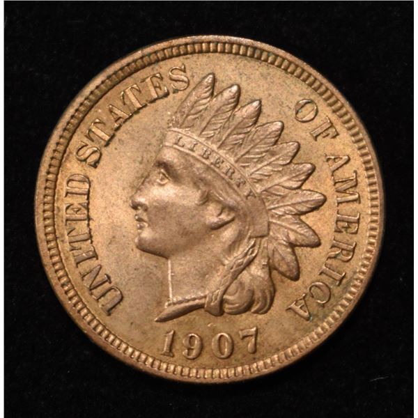 1907 INDIAN CENT CH BU RB