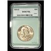 Image 1 : 1954-S FRANKLIN HALF DOLLAR NTC GEM BU FBL