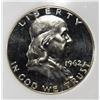 Image 2 : 1962 FRANKLIN HALF PCI SUPERB GEM PROOF DCAM