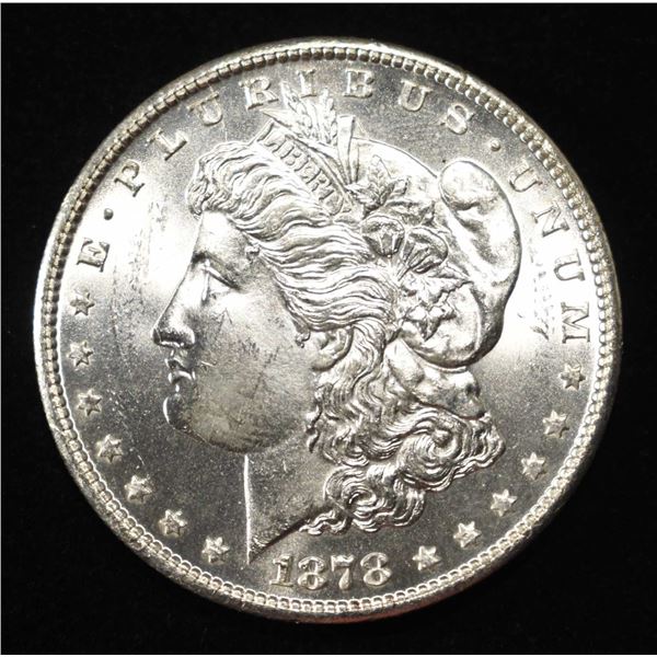 1878-S MORGAN DOLLAR CH/GEM  BU