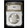 Image 1 : 1881 MORGAN DOLLAR PCI GEM BU
