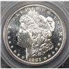 Image 2 : 1881-S MORGAN DOLLAR SEGS GEM BU DMPL