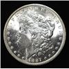 Image 1 : 1887 MORGAN DOLLAR CH BU