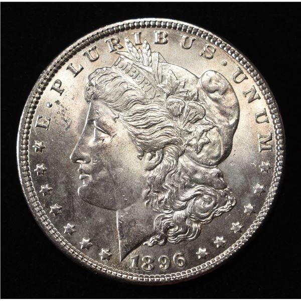1896 MORGAN DOLLAR CH BU