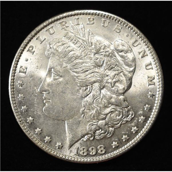 1898 MORGAN DOLLAR CH BU