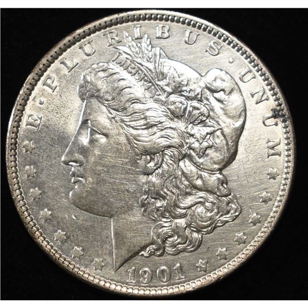 1901 MORGAN DOLLAR CH AU