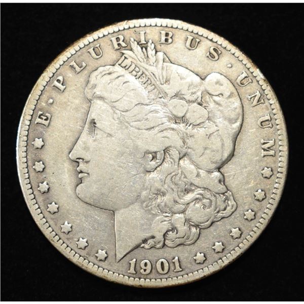 1901-S MORGAN DOLLAR FINE
