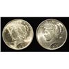 Image 1 : 1922 & 1923 PEACE DOLLARS CH BU