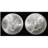 Image 2 : 2016,18 AMERICAN SILVER EAGLES