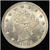 Image 1 : 1883 NO CENTS LIBERTY V NICKEL CH TO GEM BU