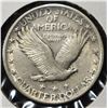 Image 2 : 1918 STANDING LIBERTY QUARTER AU