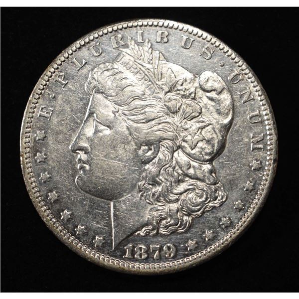 1879-CC MORGAN DOLLAR CH AU