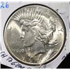 Image 1 : 1926 PEACE DOLLAR CH TO GEM BU