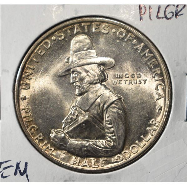 1920 PILGRIM HALF DOLLAR GEM BU