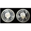 Image 2 : (2) 2020 1 OZ .999 SILVER NIUE OWL ROUNDS