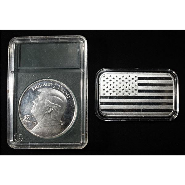 1 OZ .999 SILVER ROUND & BAR