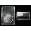 Image 1 : 1 OZ .999 SILVER ROUND & BAR