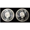 Image 2 : (2) 2020 1 OZ .999 SILVER NIUE OWL ROUNDS