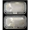 Image 2 : (2) 1 OZ TO THE HAPPY COUPLE .999 SILVER BARS