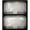 Image 2 : (2) 1 OZ CONGRATULATIONS .999 SILVER BARS