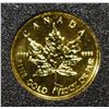 Image 1 : 1995 1/10 OZ GOLD CANADA MAPLE