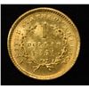 Image 2 : 1851 $1 GOLD TYPE 1 CHOICE BU NICE GEM