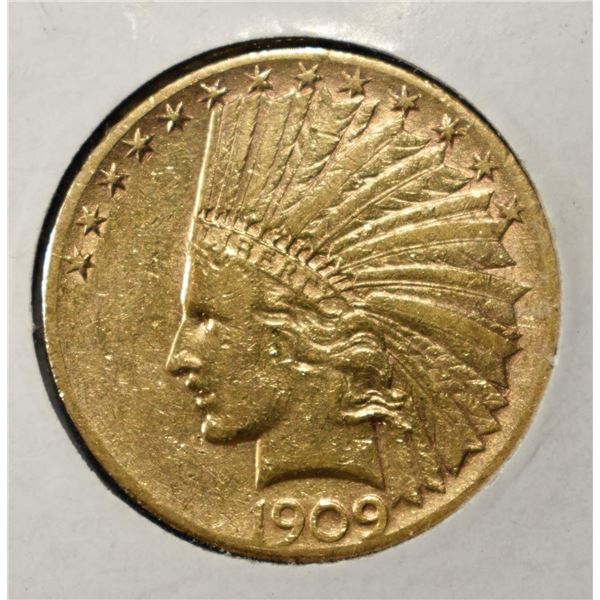 1909-S $10 GOLD INDIAN