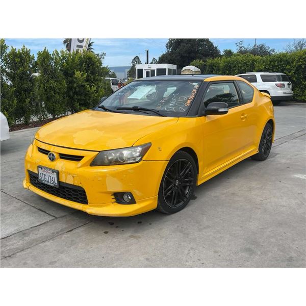 TOYT SCION TC 2012 SALV-T-DON SMOG
