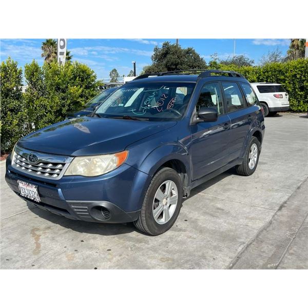 SUBA FORESTER  2012 T-DONATION