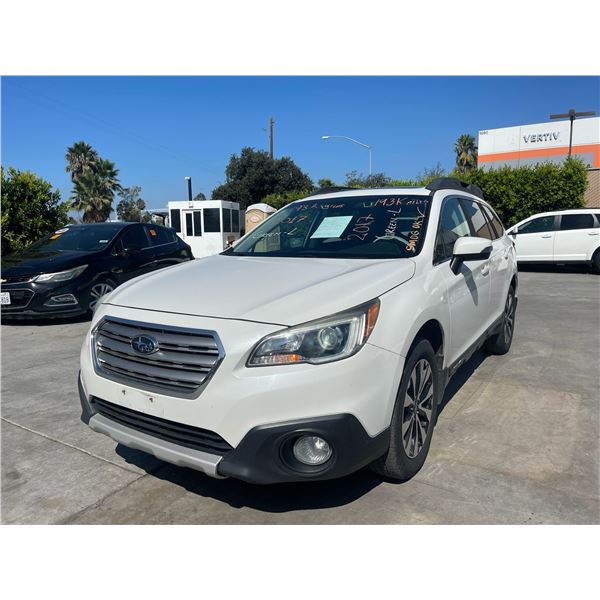 SUBA OUTBACK 2017 O/S-T SMOG-2 DAYS