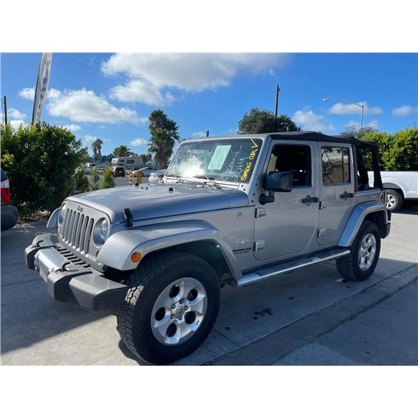 JEEP  WRANGLER 2014 O/S-T SMOG-2 DAYS