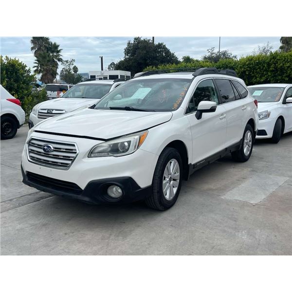 SUBA OUTBACK 2015 APPT/DUP-T SMOG