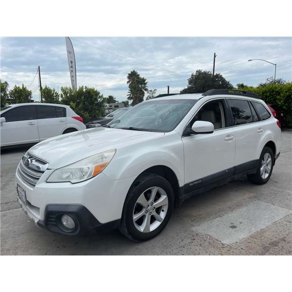 SUBA OUTBACK 2013 APP DUP/T -