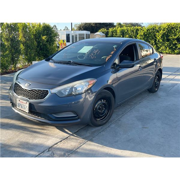 KIA FORTE 2016 T-REPO-SMOG-2 DAYS