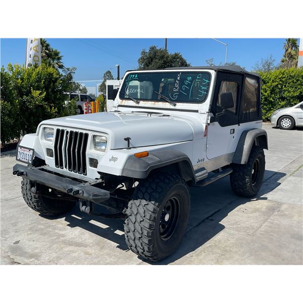 JEEP  WRANGLER 1993 T-2 DAYS